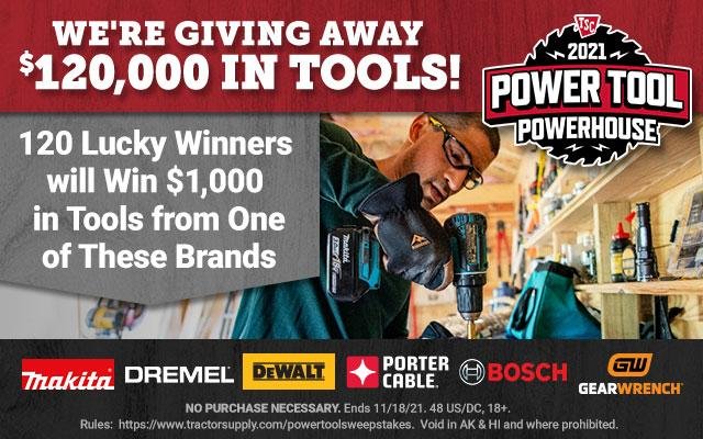 Monday @ 8pm Archives - Power Tool Competitions - Win Vans & Power Tools