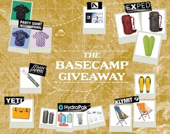 WNDR Alpine Basecamp Giveaway - Win Outdoor Gears and $600 Gift Card