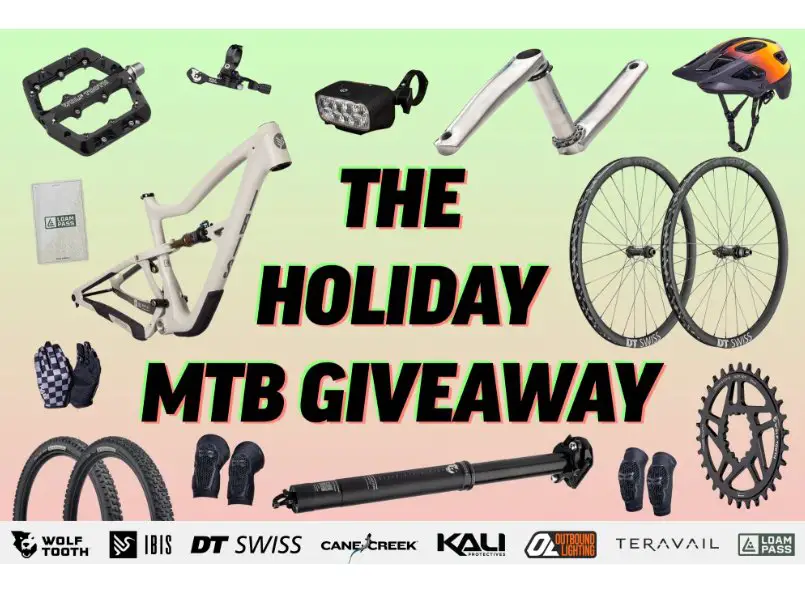 Wolf Tooth Holiday MTB Giveaway - Win Mountain Bike Parts And More