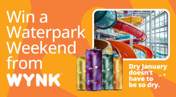 Wynk Winter Sweepstakes – Win A Waterpark Weekend Package