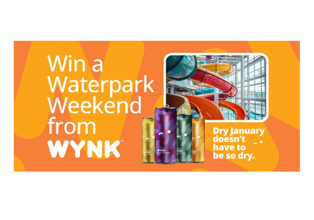 Wynk Winter Sweepstakes - Win An Indoor Water Park Getaway For 4