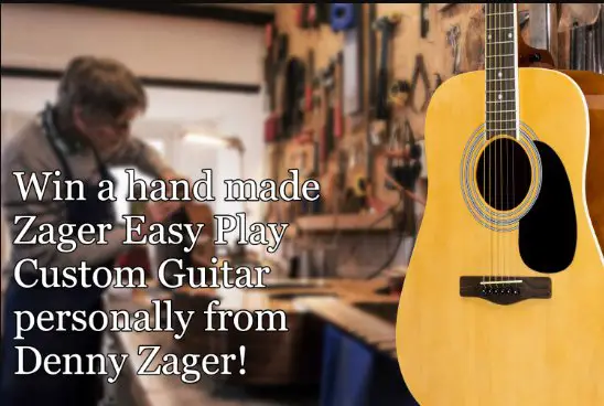 Zager Guitar Giveaway – Win An Exclusive Zager Easy Play Custom Guitar And A Deluxe Accessories Package