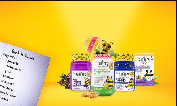 Zarbee’s From Our Hive To Yours Sweepstakes – Win 2,500 Cash & More (10 Winners)