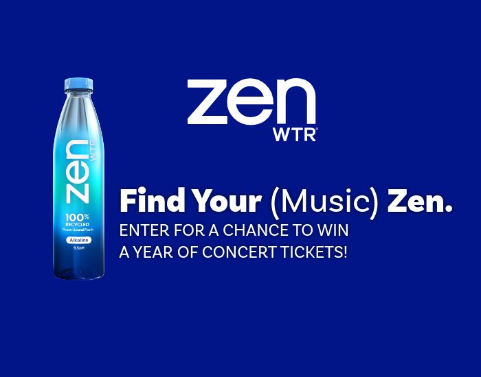 ZenWTR Summer Concerts Sweepstakes - Win A $5,000 Gift Card
