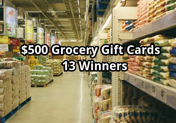 Zespri $500 Grocery Shopping Spree Sweepstakes - $500 Grocery Gift Card, 13 Winners