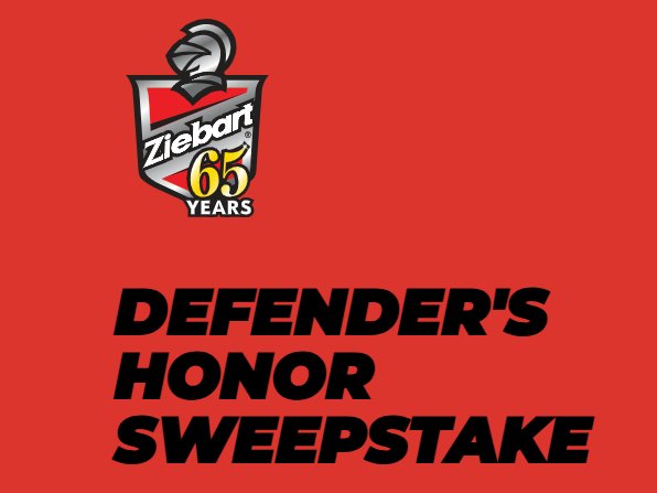 Ziebart’s Defender’s Honor Veterans Day Sweepstakes – Win An Ultimate Game Day Experience For 2